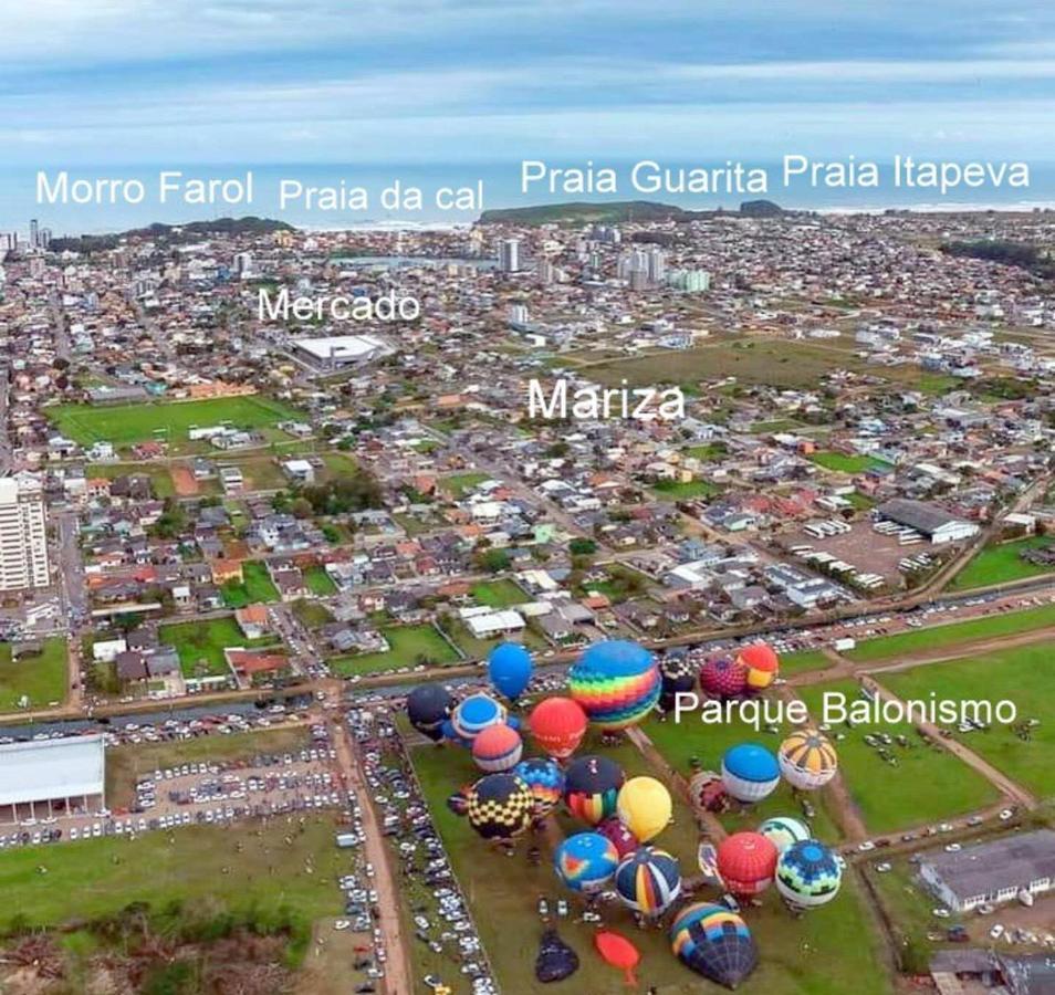 Casa De 2 Quartos Com 2 Ares-Condicionados Em Torres-Rs - Na Mais Bela Praia Gaucha - Cozinha - Banheiro - Tv Smart 32 E Wi-Fi - Estacionamento - Anfitria Superhost No Bnb Villa Buitenkant foto